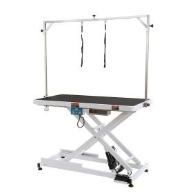 VEVOR 50" Electric Pet Grooming Table, Heavy Duty Dog Grooming Arm for Large Dogs, Height Adjustable Dog Grooming Station VEVOR 50" Electric Pet Grooming Table, Heavy Duty Dog Grooming Arm for Large Dogs, Height Adjustable Dog Grooming Station